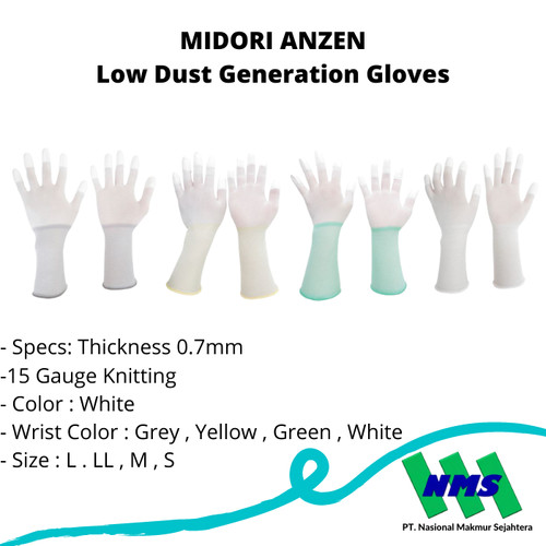 TRUSCO 819-2487 Low Dust Generation Gloves-2