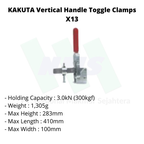 KAKUTA Vertical Handle Toggle Clamps X13