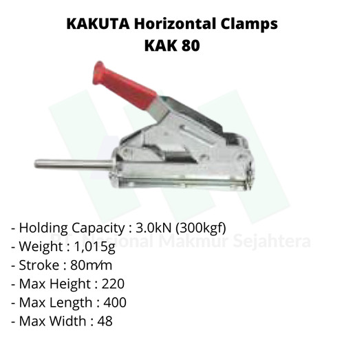 KAKUTA Horizontal Clamps KAK 80