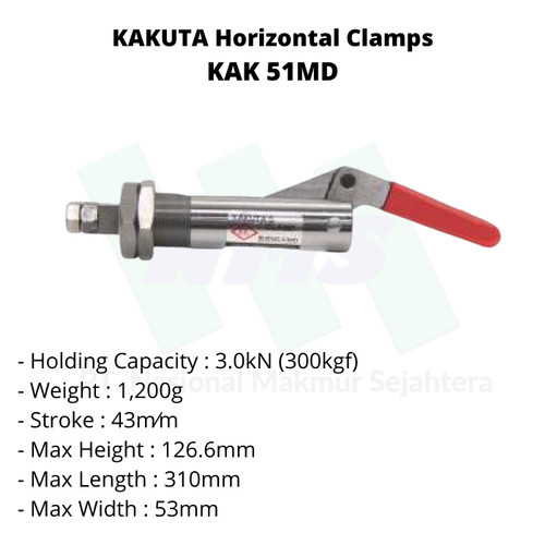 KAKUTA Horizontal Clamps KAK 51MD