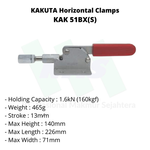 KAKUTA Horizontal Clamps KAK 51BX(S)