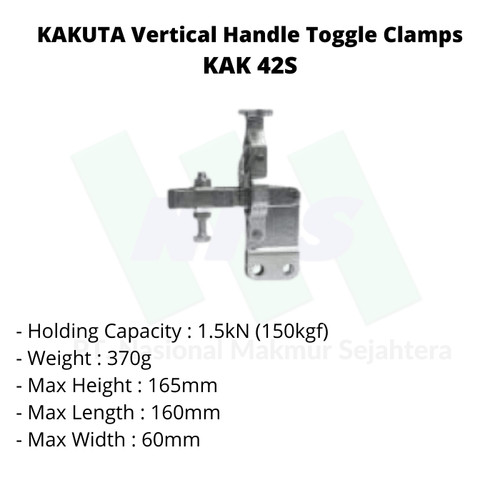 KAKUTA Vertical Handle Toggle Clamps KAK 42S