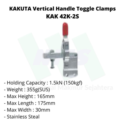 KAKUTA Vertical Handle Toggle Clamps KAK 42K-2S