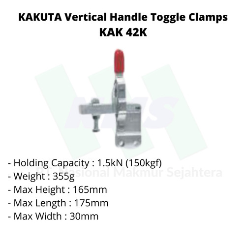 KAKUTA Vertical Handle Toggle Clamps KAK 42K