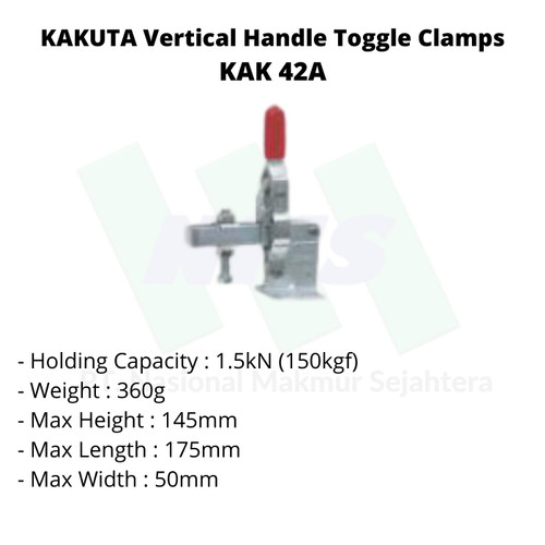 KAKUTA Vertical Handle Toggle Clamps KAK 42A-2S