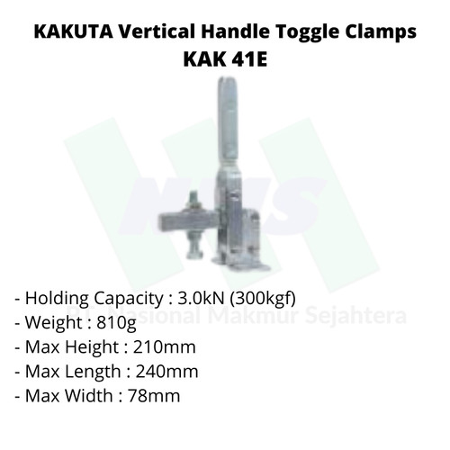 KAKUTA Vertical Handle Toggle Clamps KAK 41E