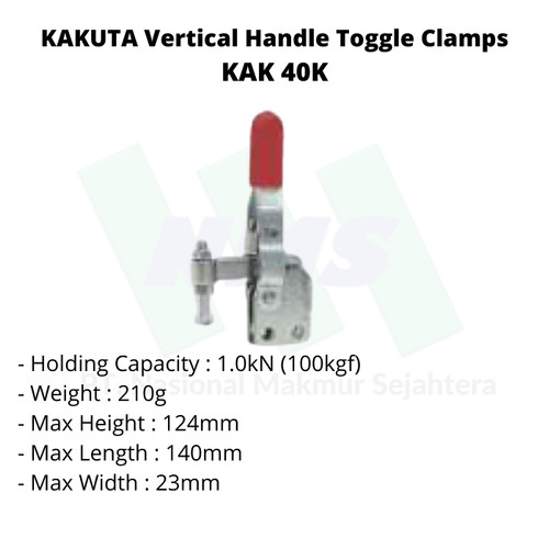 KAKUTA Vertical Handle Toggle Clamps KAK 40K