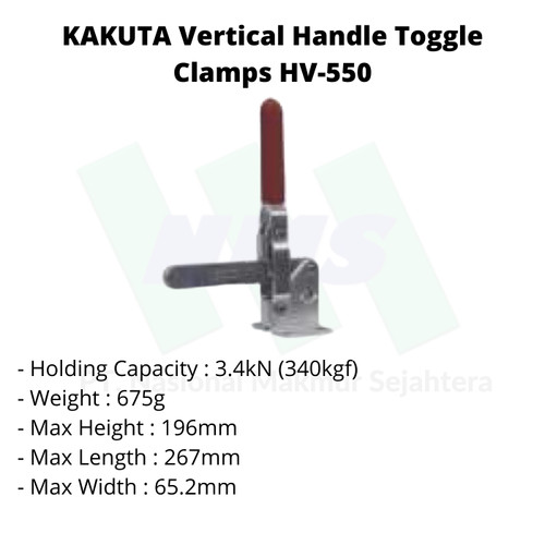 KAKUTA Vertical Handle Toggle Clamps HV550