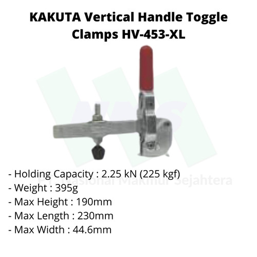 KAKUTA Vertical Handle Toggle Clamps HV453-XL