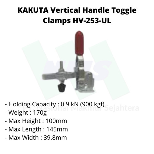 KAKUTA Vertical Handle Toggle Clamps HV253-UL