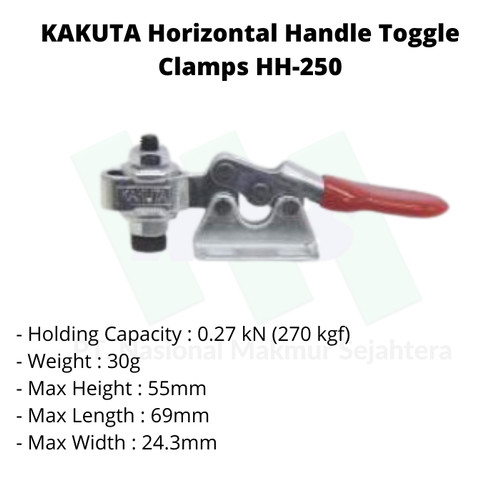 KAKUTA Horizontal Handle Toggle Clamps HH250