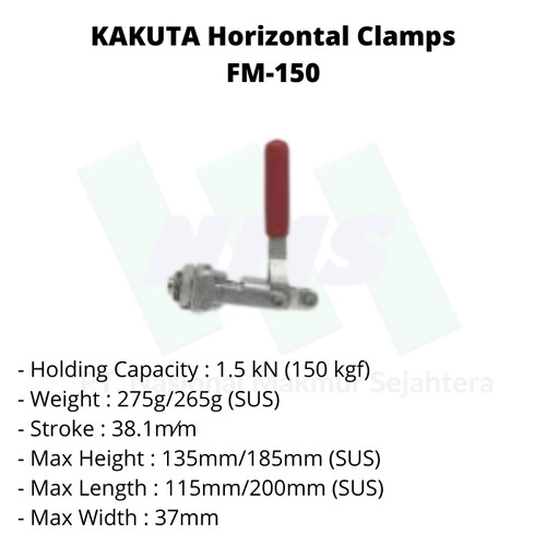 KAKUTA Horizontal Clamps FM150