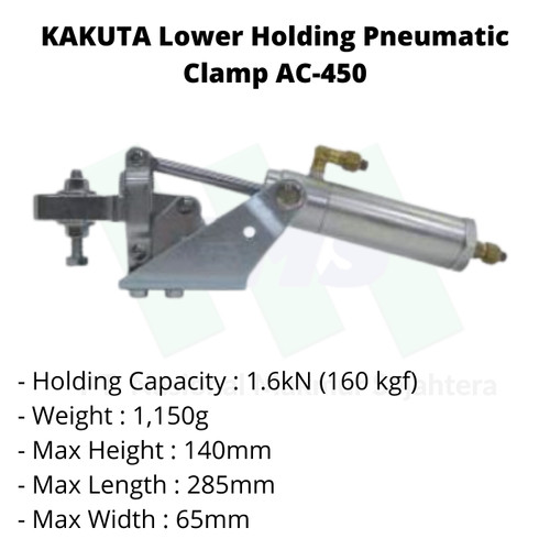 KAKUTA Lower Holding Pneumatic Clamp AC450