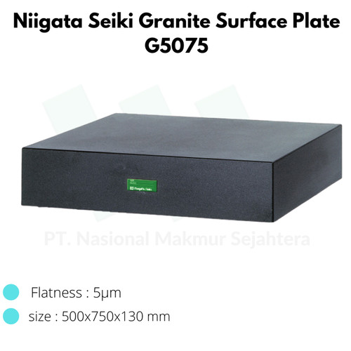 Niigata Seiki Granite Surface Plate G5075