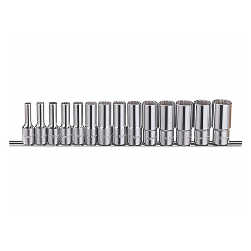 Socket Set 12pt SQ3/8" Genius TW-314SD 14pcs