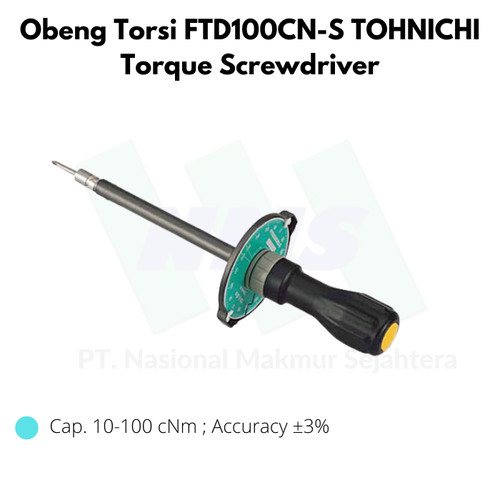 Obeng Torsi FTD100CN-S TOHNICHI Torque Screwdriver