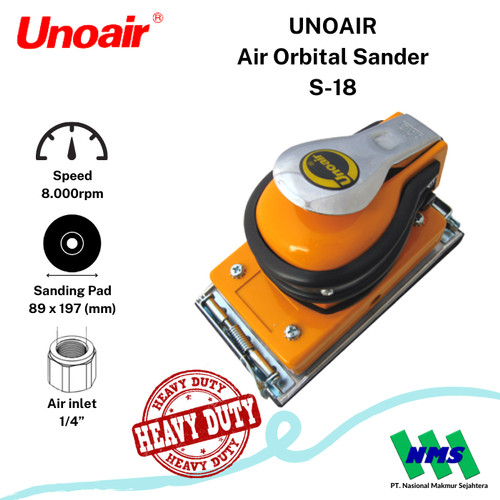 Unoair Air Orbital Sander S-18