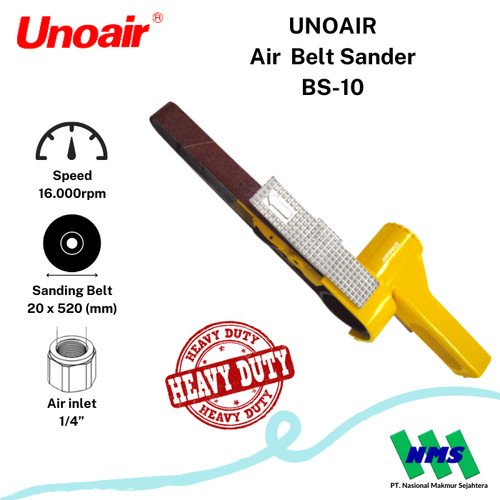 Amplas Angin Air Belt Sander UNOAIR BS-10