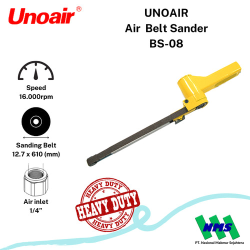 Amplas Angin Air Belt Sander UNOAIR BS-08