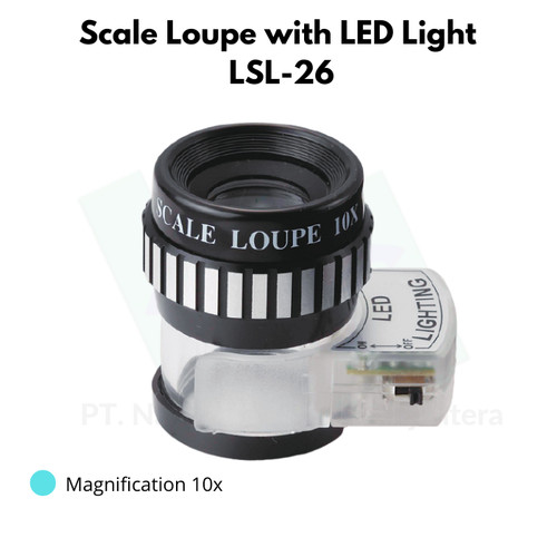 Niigata seiki Scale Loupe with LED Light LSL-26