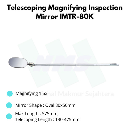 Niigata Seiki Telescoping Magnifying Inspection Mirror IMTR-80K