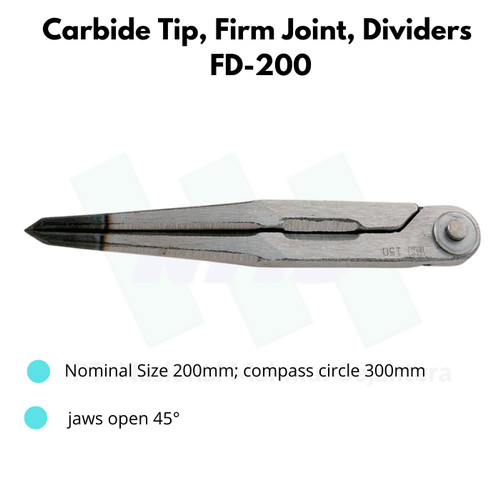 Niigata Seiki Carbide Tip, Firm Joint, Dividers FD-200