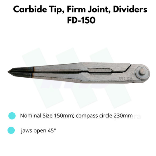 Niigata Seiki Carbide Tip, Firm Joint, Dividers FD-150