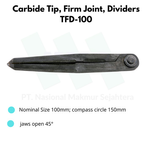 Niigata Seiki Carbide Tip, Firm Joint, Dividers TFD-100