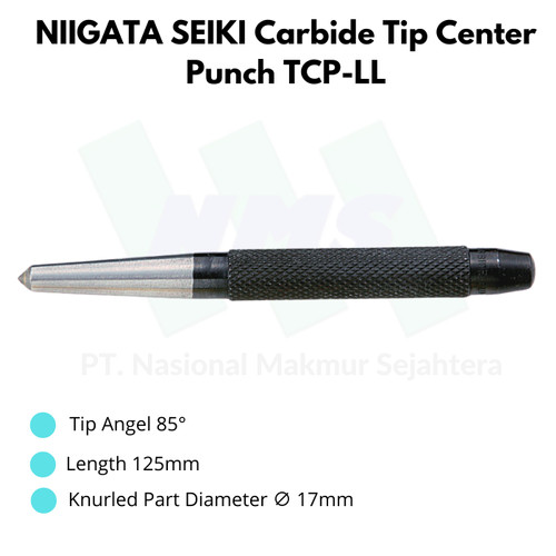 Niigata Seiki Carbide Tip Center Punch TCP-LL