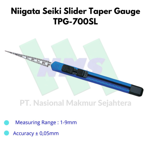 Niigata Seiki Slider Taper Gauge TPG-700SL