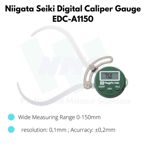 Niigata Seiki Digital Caliper Gauge EDC-A1150