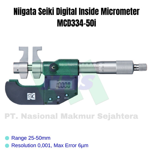 Niigata Seiki Digital Inside Micrometer MCD334-50i