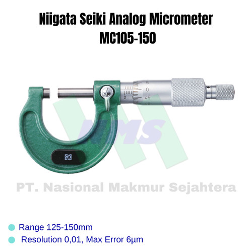 Niigata Seiki Analog Micrometer MC105-150