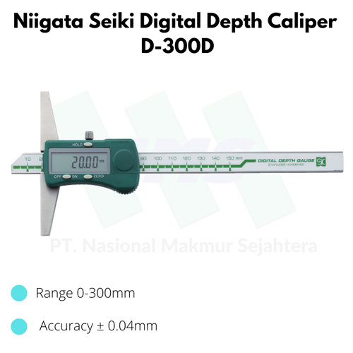 Niigata Seiki Digital Depth Caliper D-300D