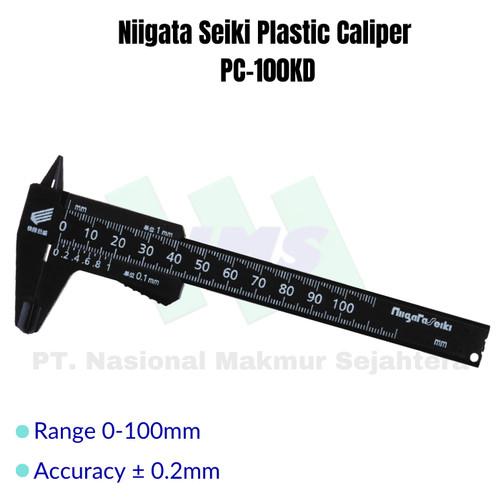 Niigata Seiki Plastic Caliper/Jangka Sorong PC-100KD