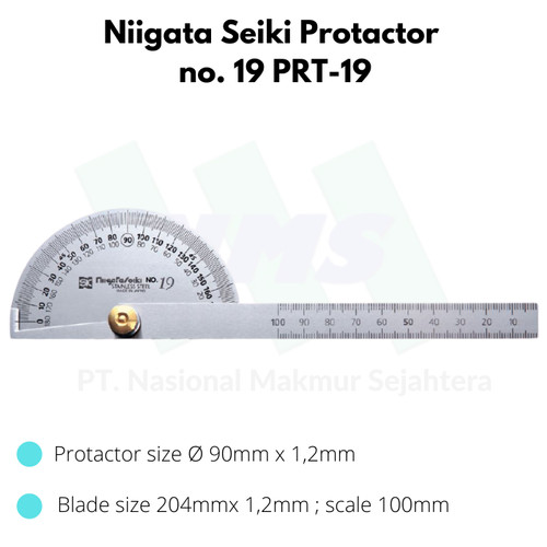 Niigata Seiki Protactor no. 19 PRT-19