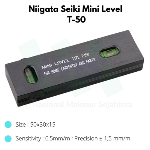 Niigata Seiki Mini Level T-50