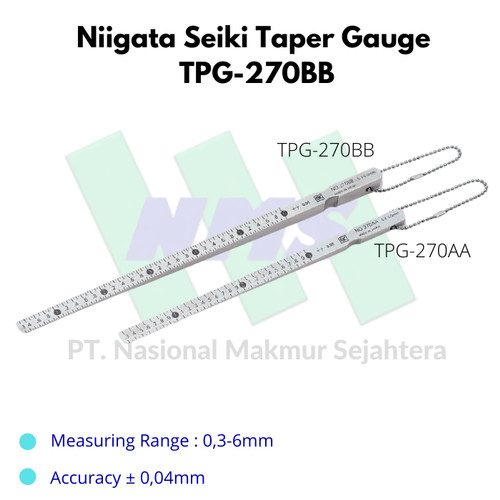 Niigata Seiki Taper Gauge TPG-270BB