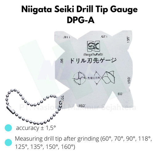 Niigata Seiki Drill Tip Gauge DPG-A