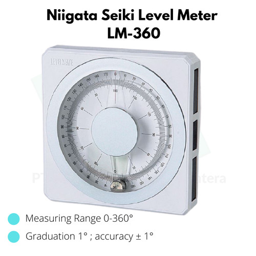 Niigata Seiki Level Meter LM-360