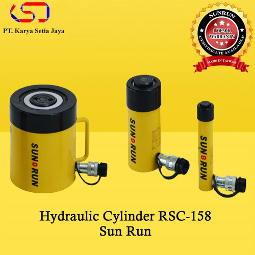 Hydraulic Cylinder RSC-158 Cap 15T Stroke 203mm 700bar Sun Run