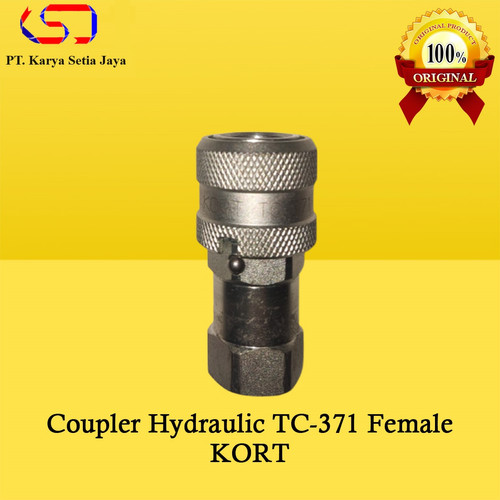 Coupler Hydraulic/Female High Pressure TC-371 KORT