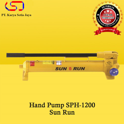 Hand Pump SPH-1200 Oil Capacity 1200cc 700bar Sun Run