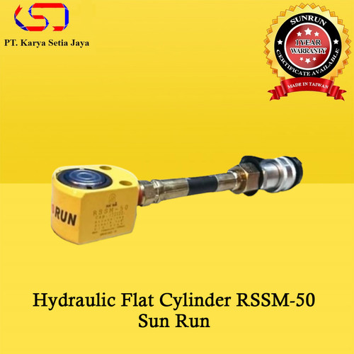 Hydraulic Flat Cylinder RSSM-50 Cap 5Ton Stroke 6mm 700bar Sun Run