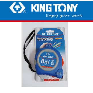 METERAN - 8M X 25mm MEASURING TAPE MAGNETIC HOOK KINGTONY 079094-08C