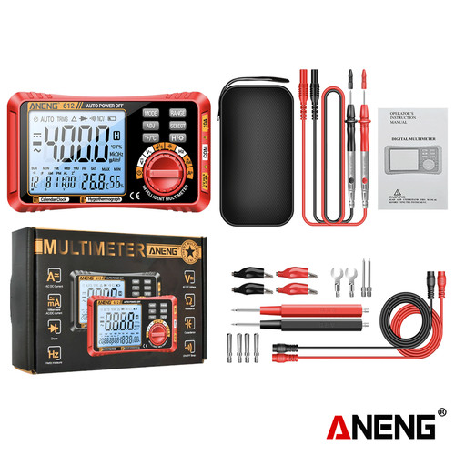 Aneng 612 Pro Smart 3 in 1 Digital Multimeter 4000 Count Real-time Power-off Measuring Tester