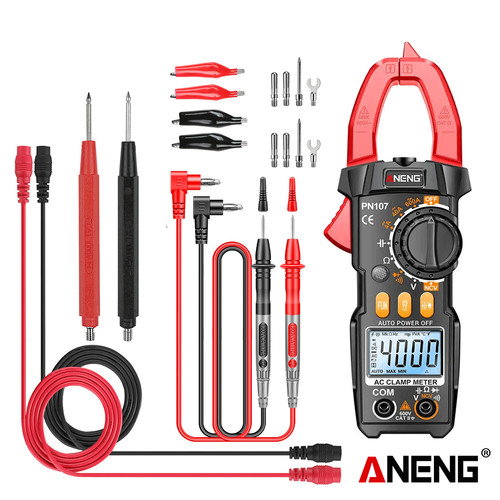 Aneng PN107 Pro 4000 Counts Digital Clamp Meter 600A AC Current Tester