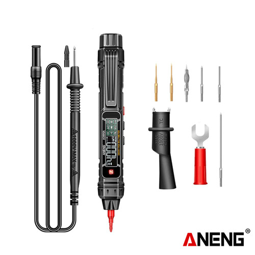 Aneng A3005A Pro 4000 Counts Professional Digital Multimeter Pen Diode