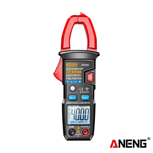 Aneng AT619 Digital Voice Broadcast Multimeter Clamp AC Clamp Meter