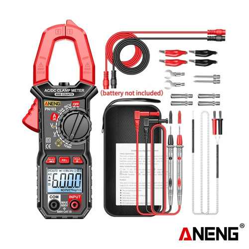 Aneng PN103 Pro Clamp Meter AC/DC Current Professional Multimeter